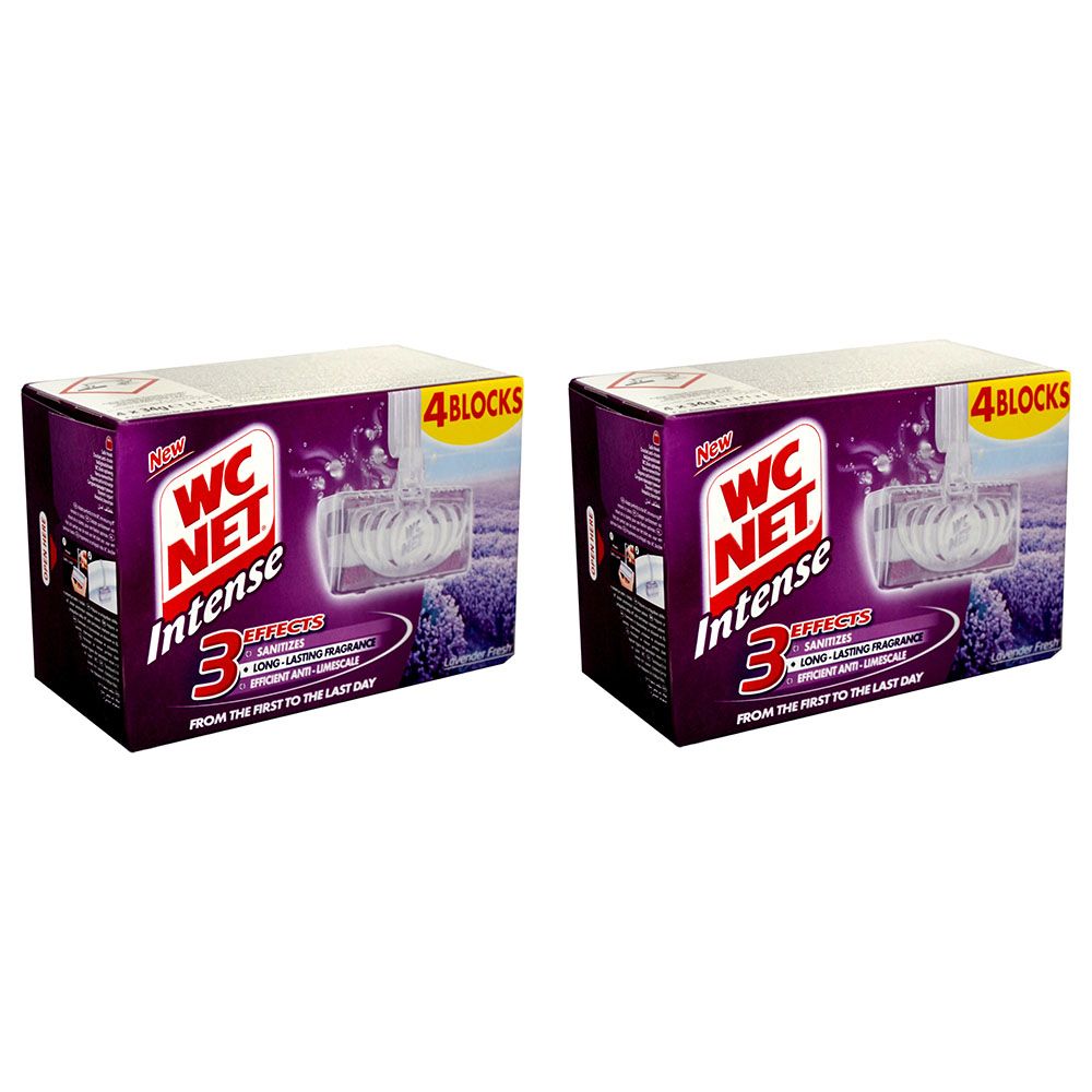 Wc Net - Toilet Blocks Intense Lavender Pack Of 2