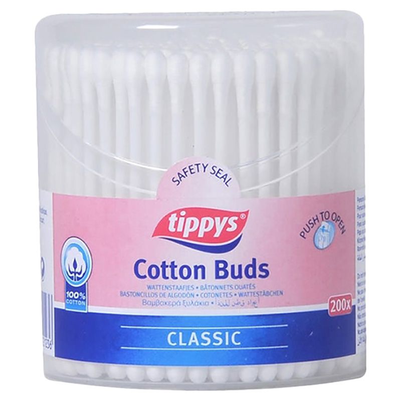 Tippys - Drum Cotton Ear Buds - 200pcs