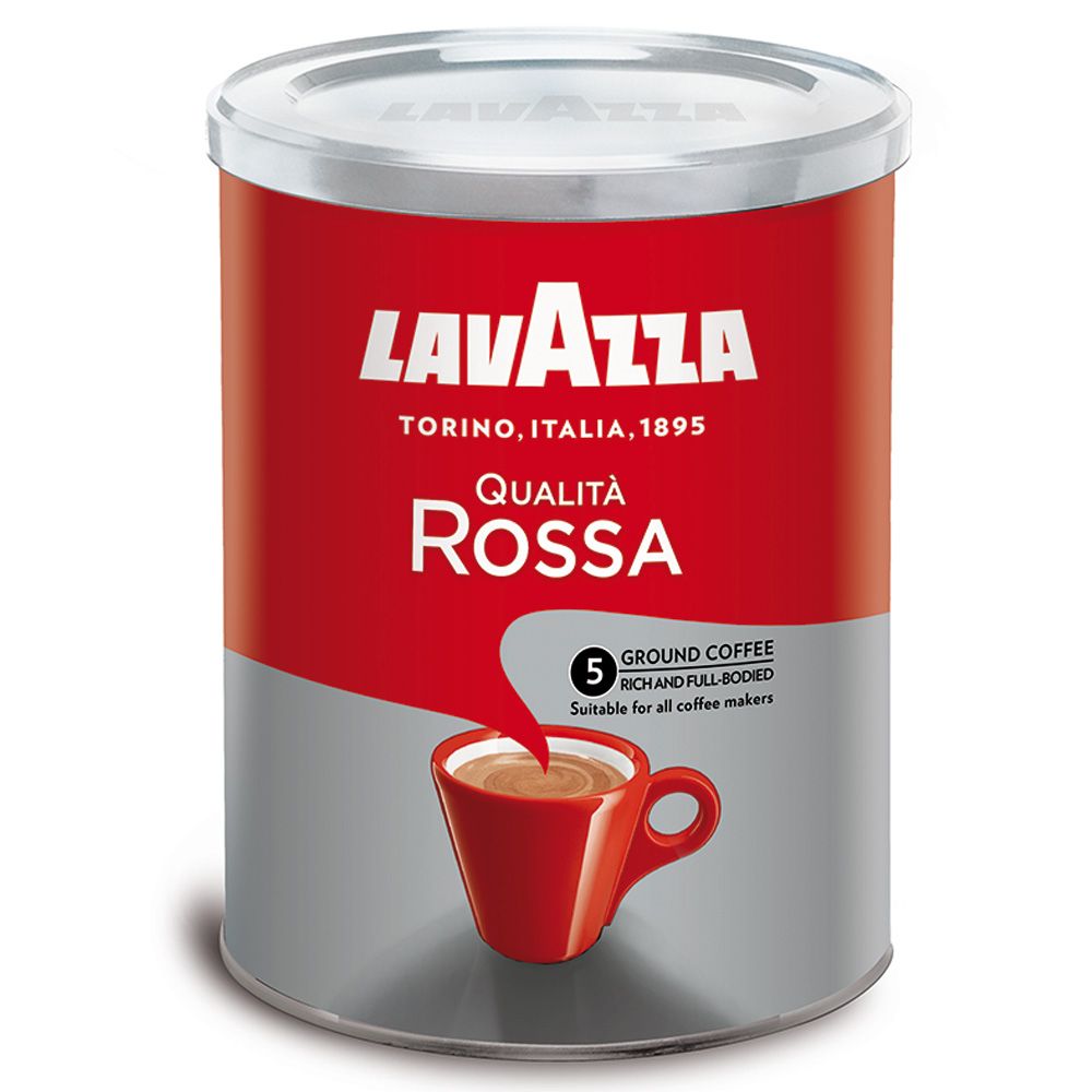 Lavazza Qualita Rossa Espresso Ground Coffee 250g