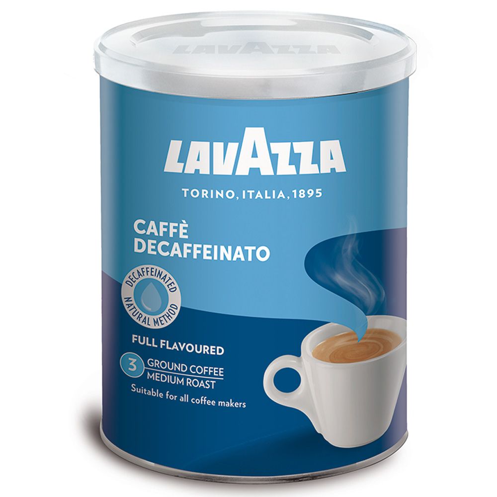 Lavazza - Decaffeinated Ground Coffee 250g