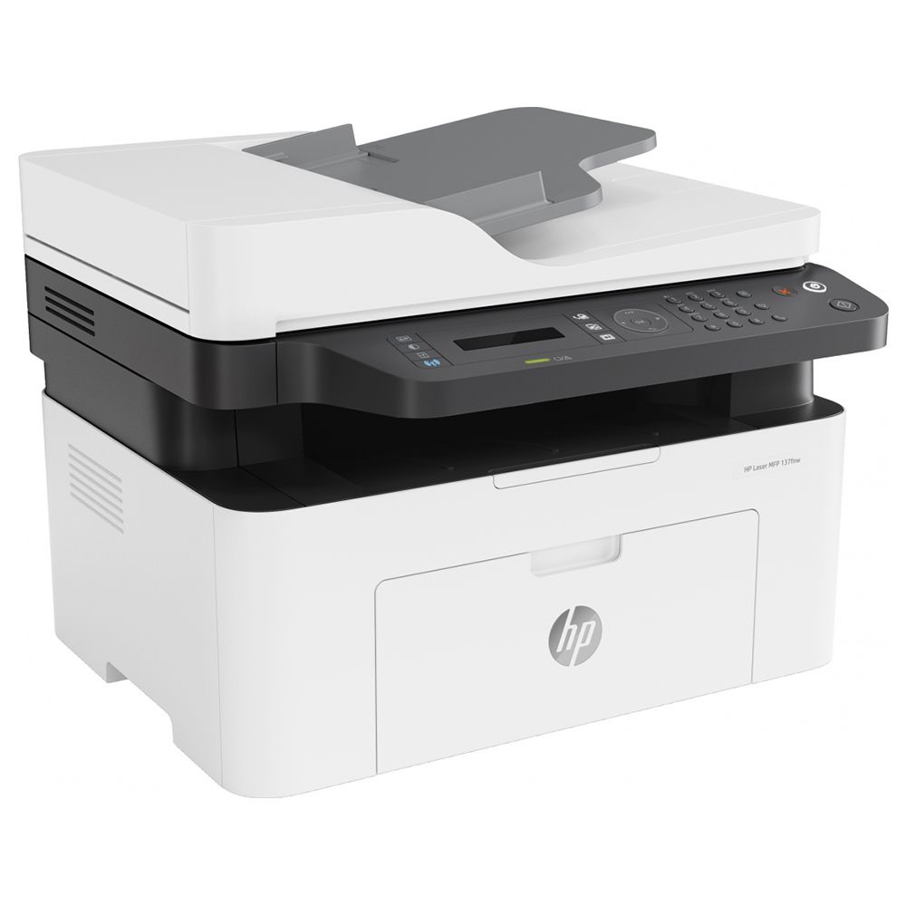 HP - LaserJet MFP M137FNW Mono Black And White Printer 