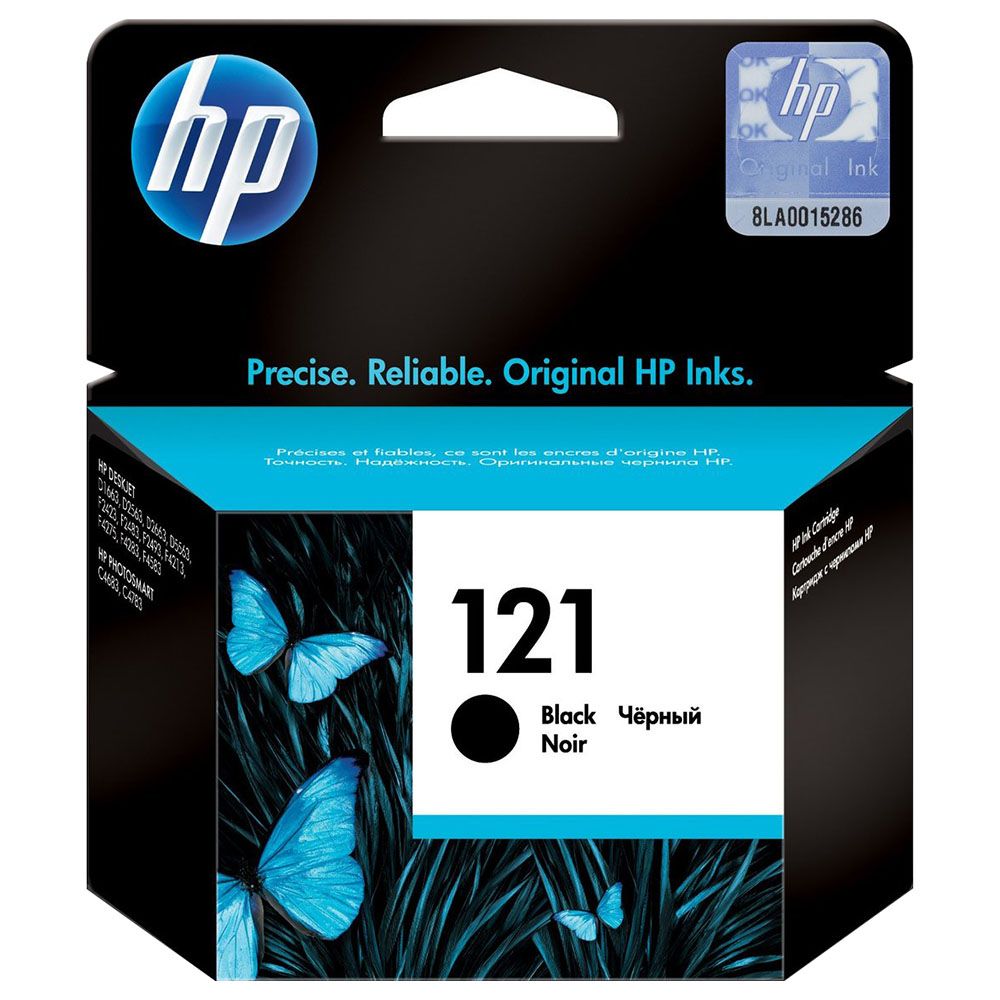 HP - 121 Ink Cartridge CC640HE - Black