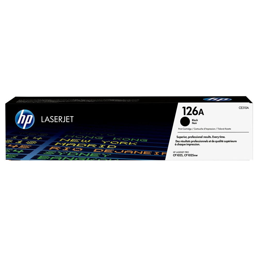 HP - 126A LaserJet Toner Cartridge CE310A - Black