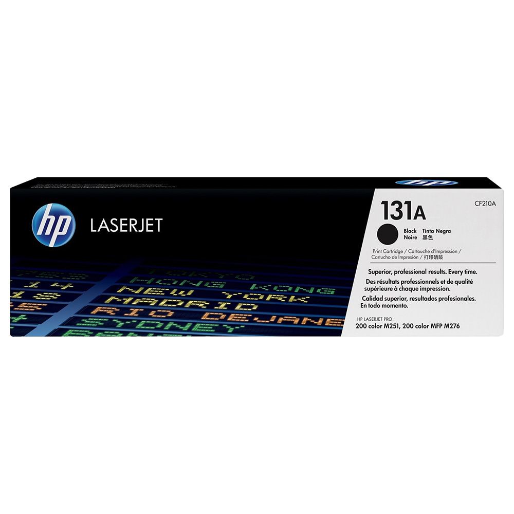 HP - 131A LaserJet Toner Cartridge CF210A - Black