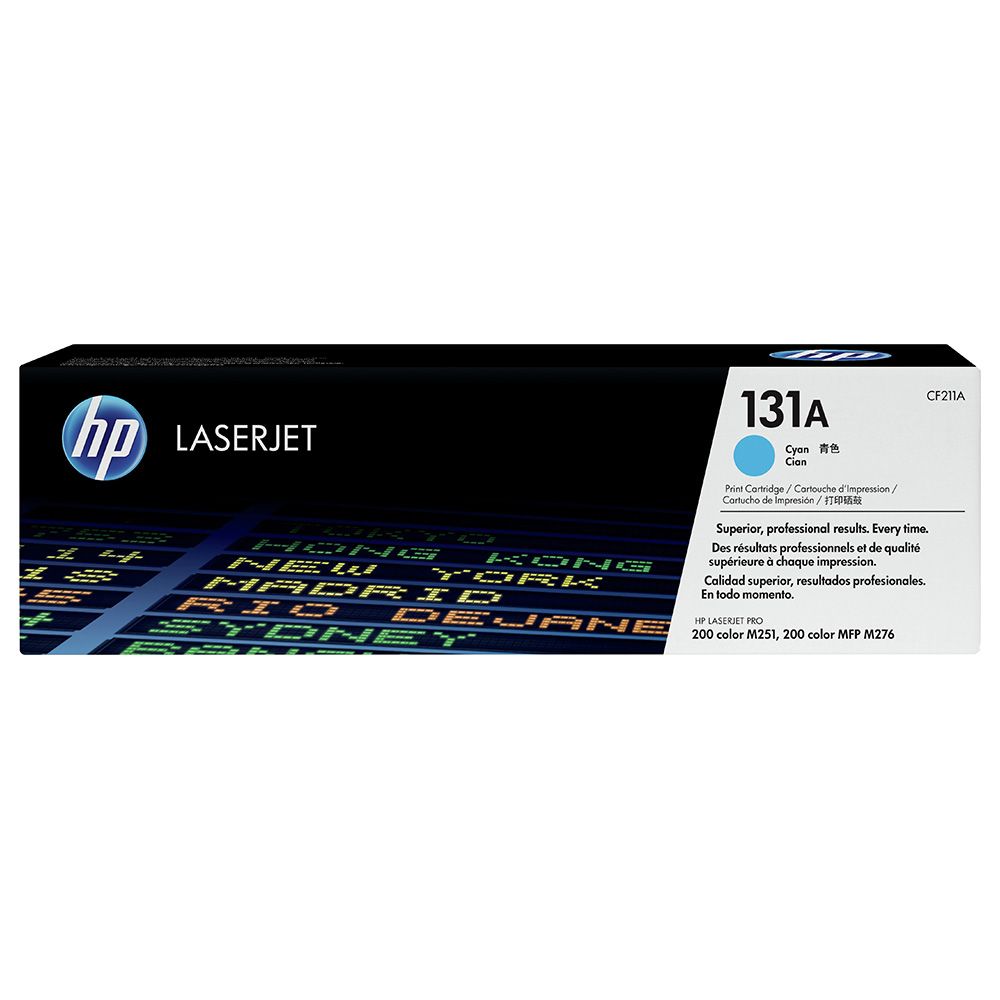 HP - 13A LaserJet Toner Cartridge CF211A - Cyan