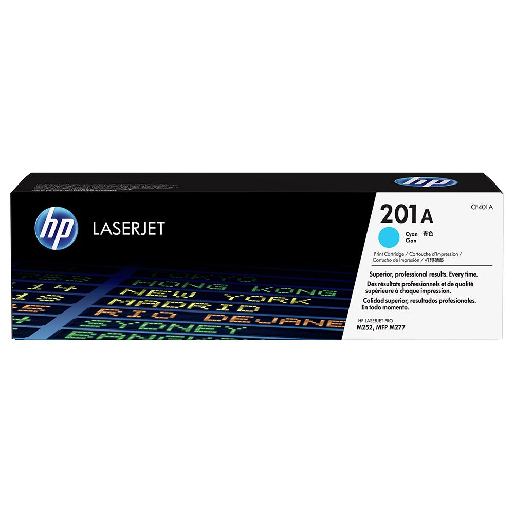 HP - 201A LaserJet Toner Cartridge CF401A - Cyan