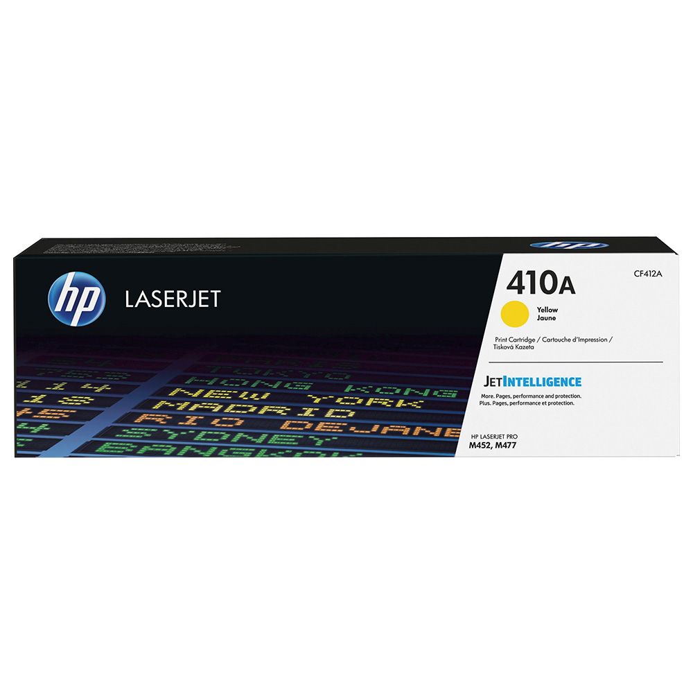 HP - 410A LaserJet Toner Cartridge CF412A - Yellow