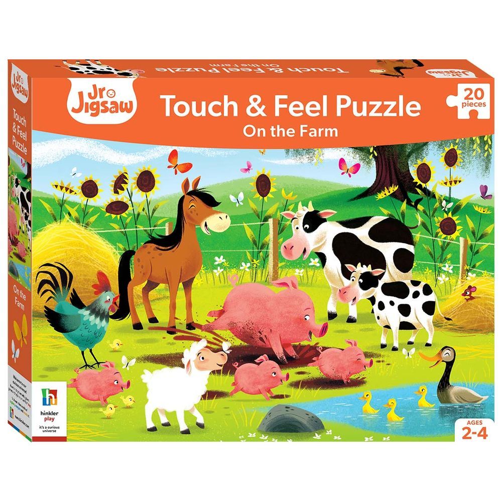 Touch & Feel Jigsaw On The Farm