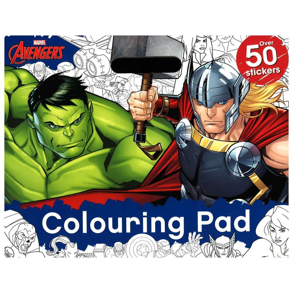 Marvel Avengers: Colouring Pad