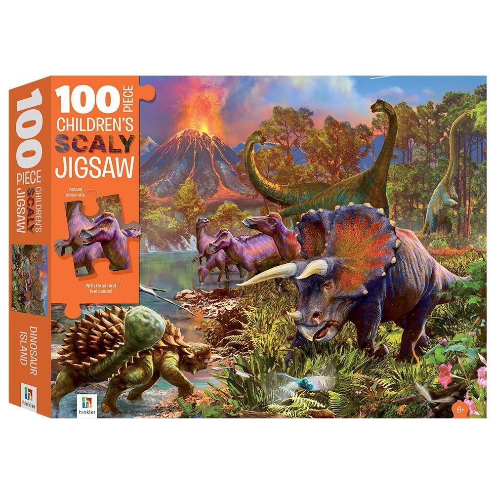 Scaly Jigsaw: Dinosaur 100pcs 