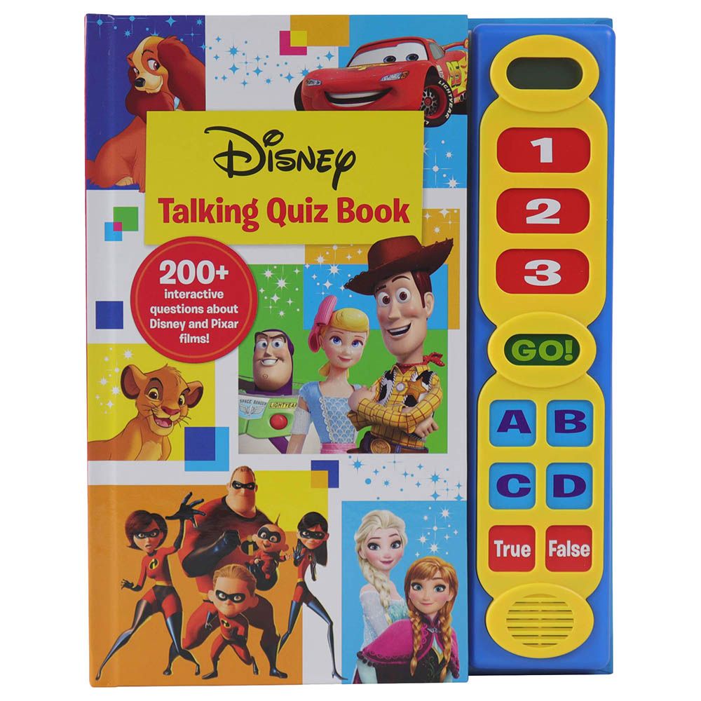 Disney Pixar: Talking Quiz Book