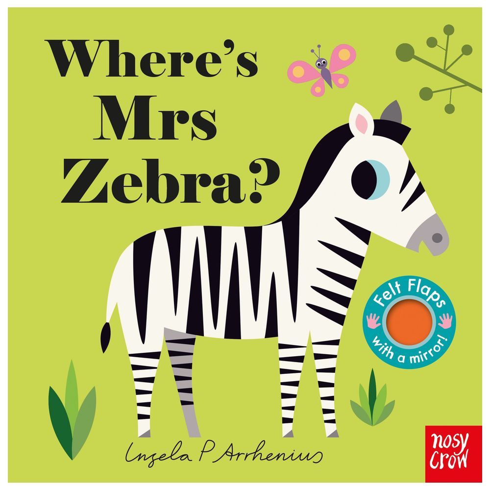 Felt Flaps: Where's Mrs Zebra?