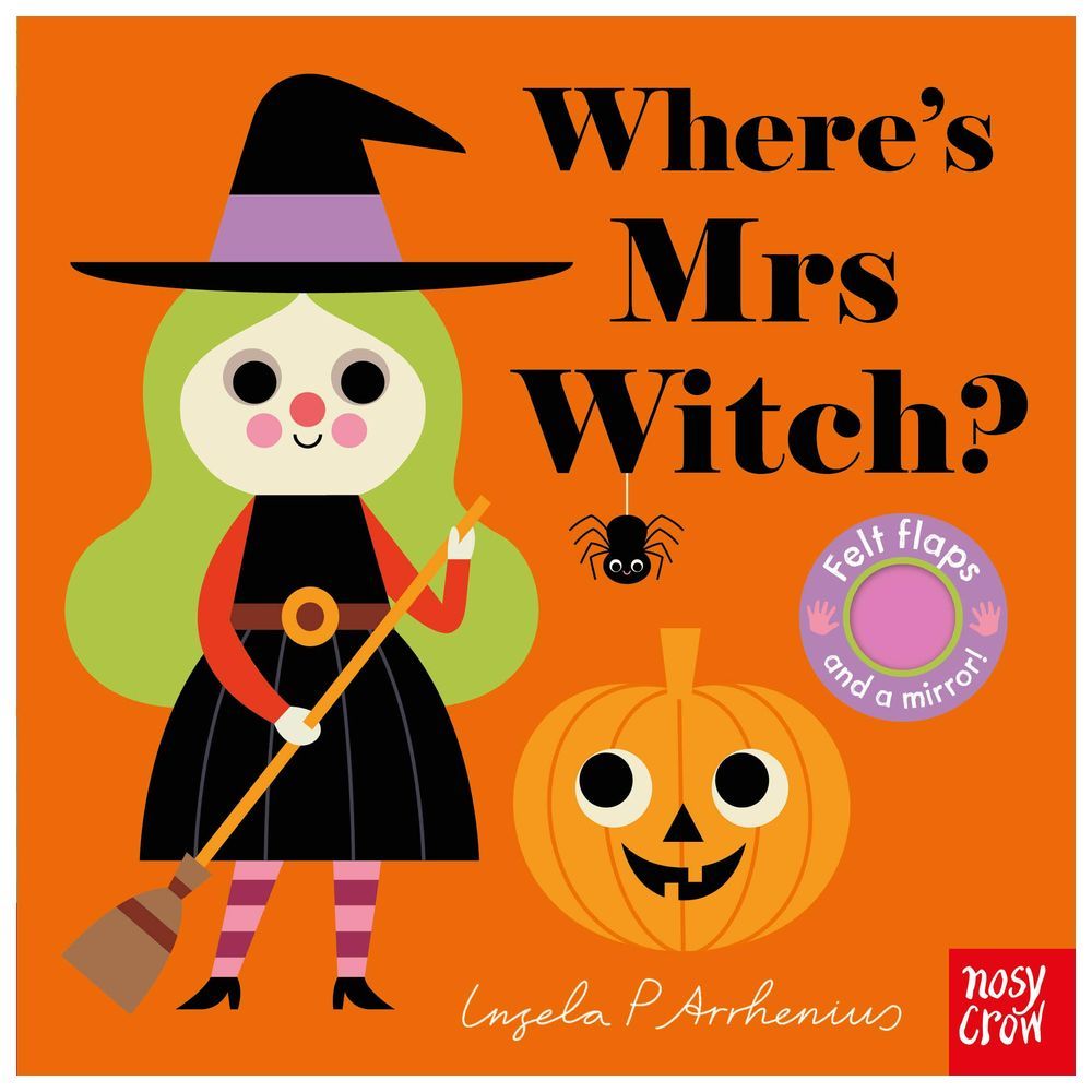 Felt Flaps: Where's Mrs Witch?