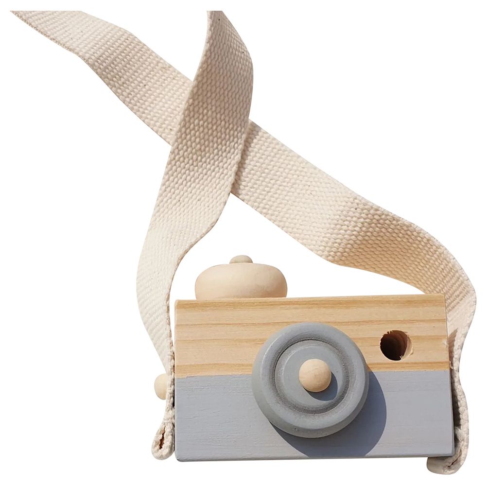 Ark Children - Wooden Toy Camera - Grey