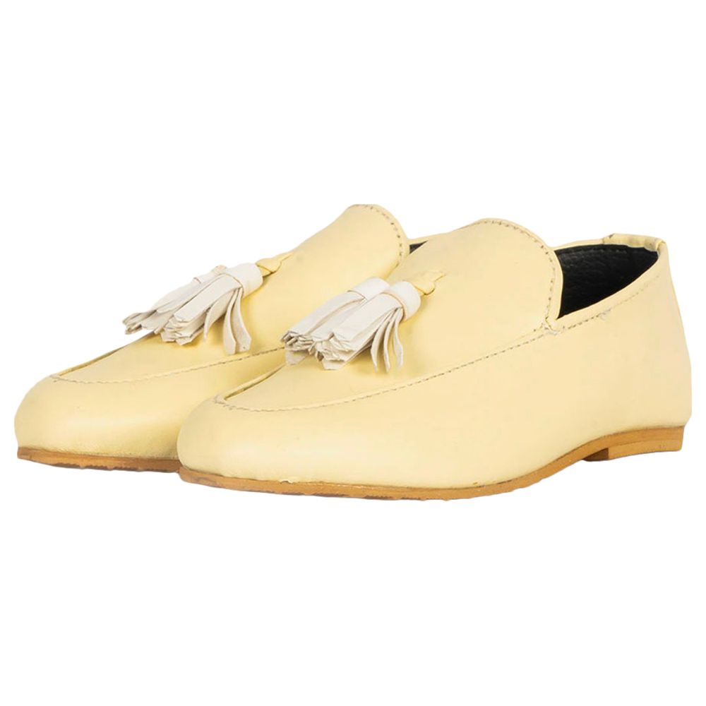 Arooq - Unisex Loafers - Pastel Yellow