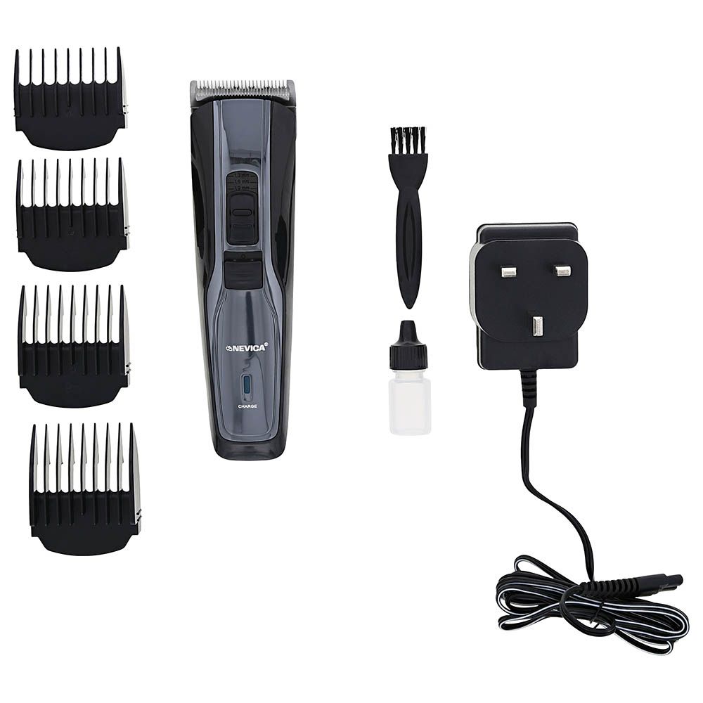 Nevica - Rechargeable Hair & Beard Trimmer NV-078HC - Black