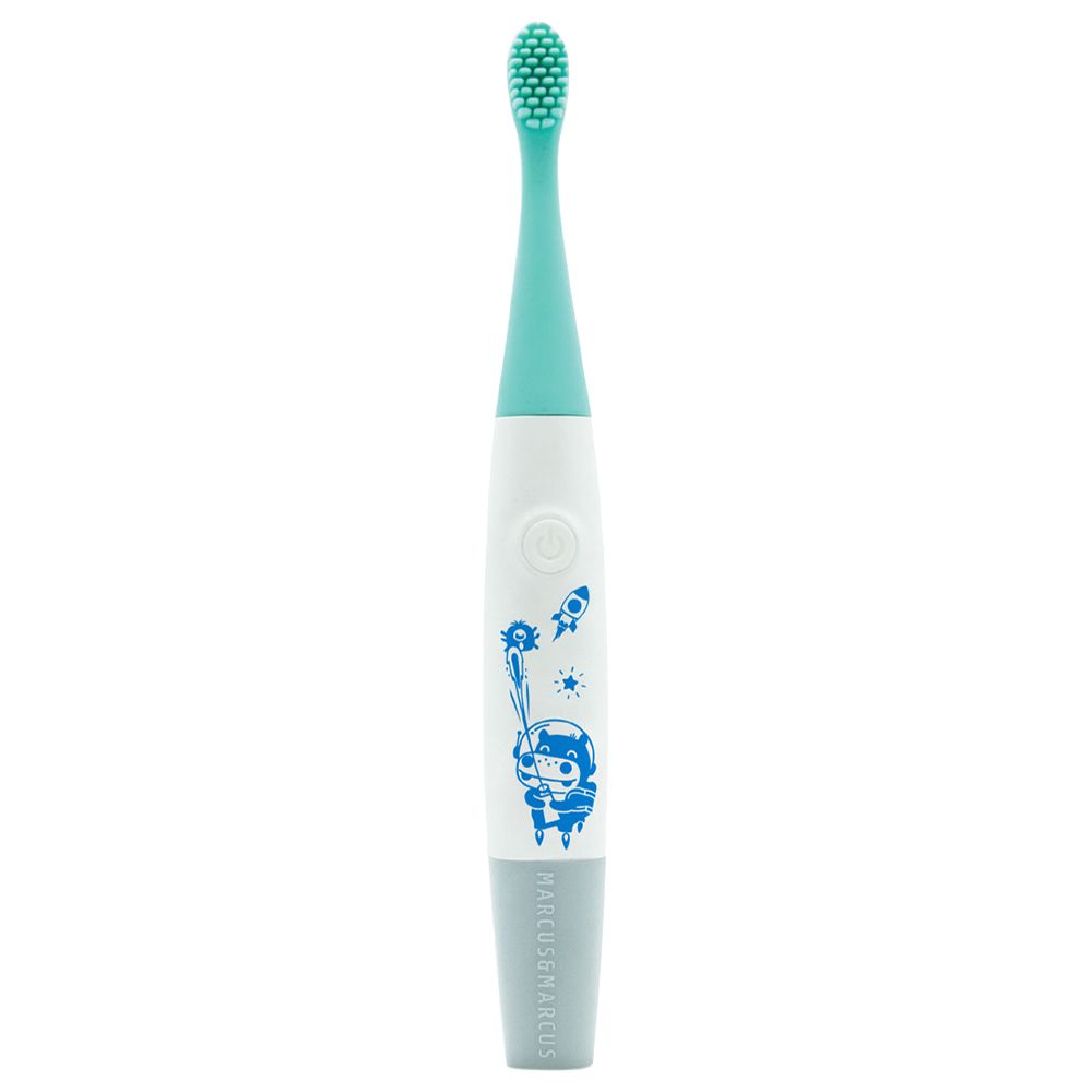 Marcus & Marcus - Kids Sonic Silicone Toothbrush - Blue