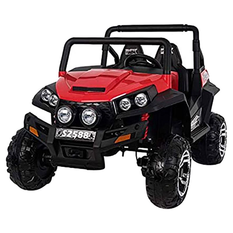 Amsham - 12V Desert 4X4 Ride On Car - Red