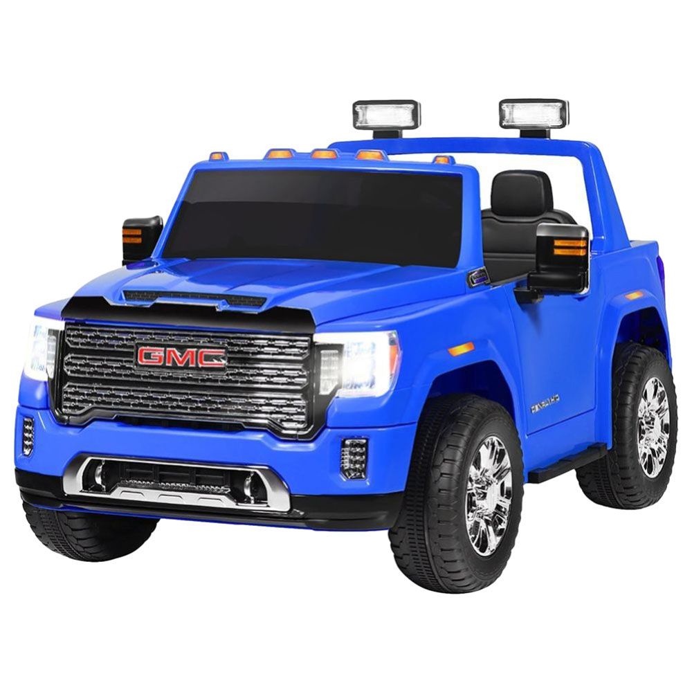 GMC - Sierra Denali Electric Ride On Car Truck - Blue