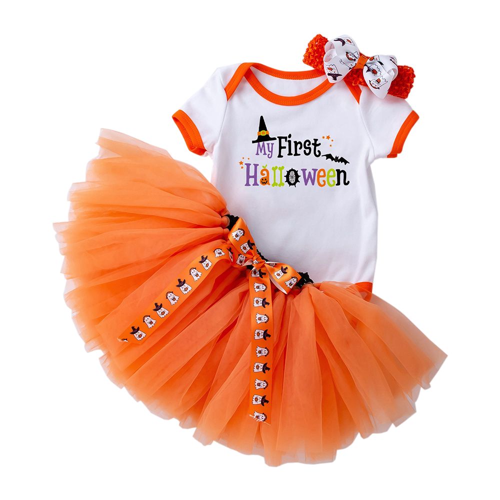 Spooky By Super Cute - Bodysuit & Tutu Skirt 2pc-Set