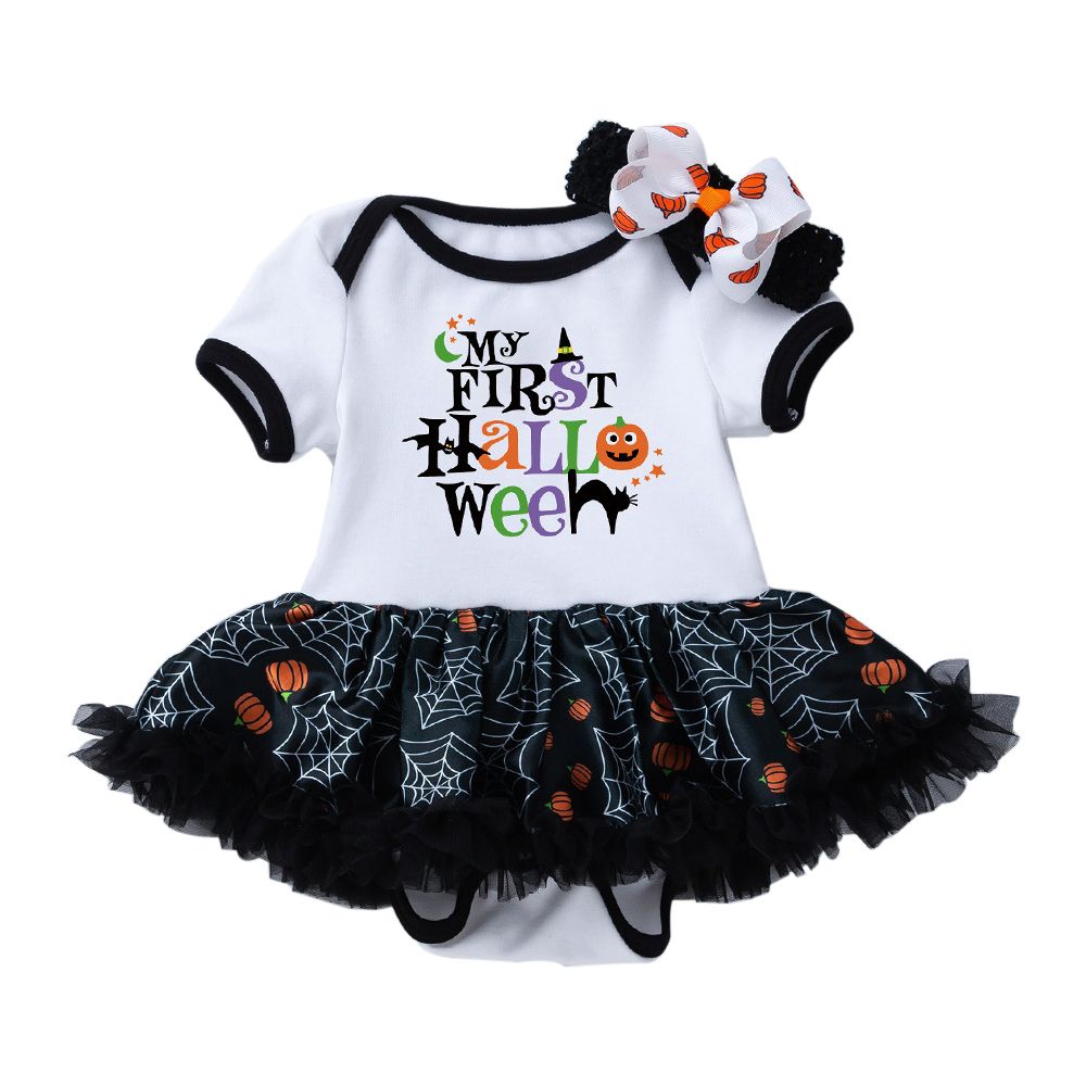 Spooky By Super Cute - Printed Bodysuit - Black