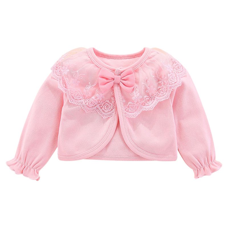 Sugar Rush - Laced Full Sleeves Top - Pink