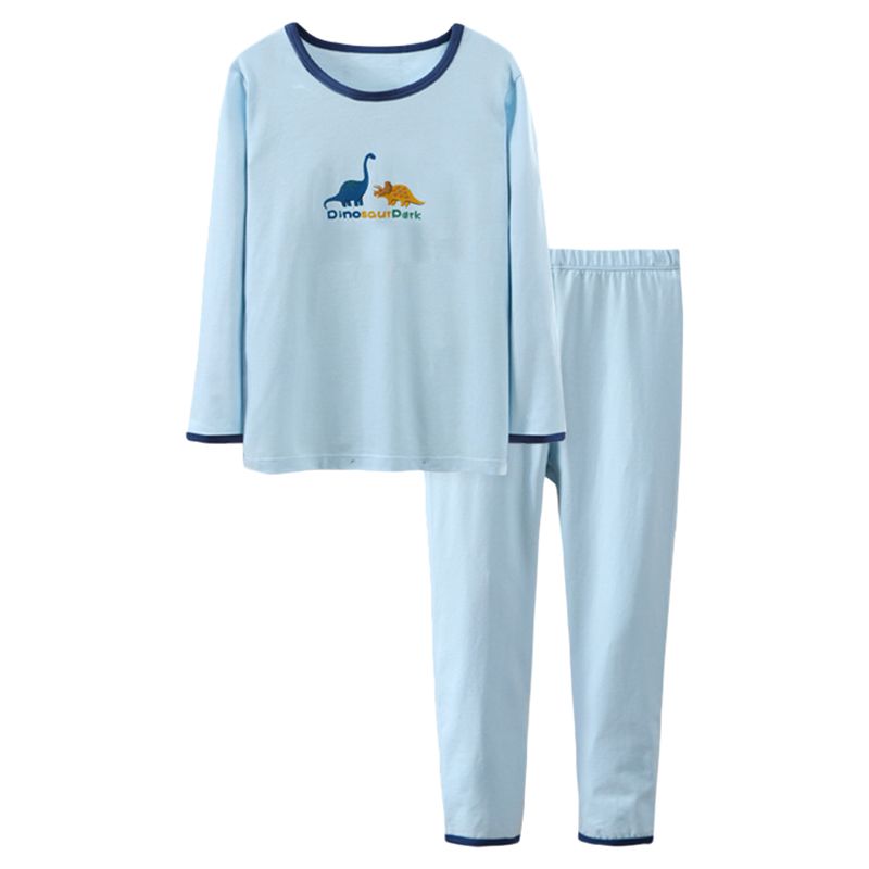 Sugar Rush - 2pc-Set - Printed Round Neck Sleepwear - Blue