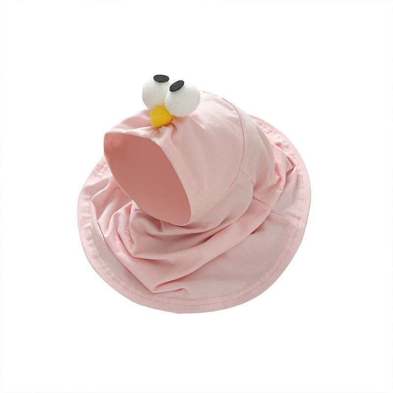 Super Cute - Pink Polyester Blend Girls Cap