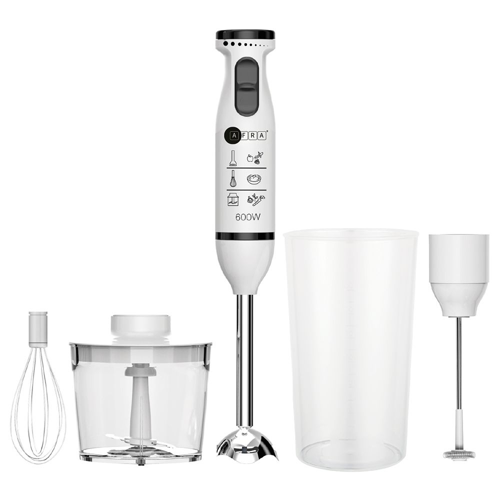 Afra - Japan Hand Blender Set - White