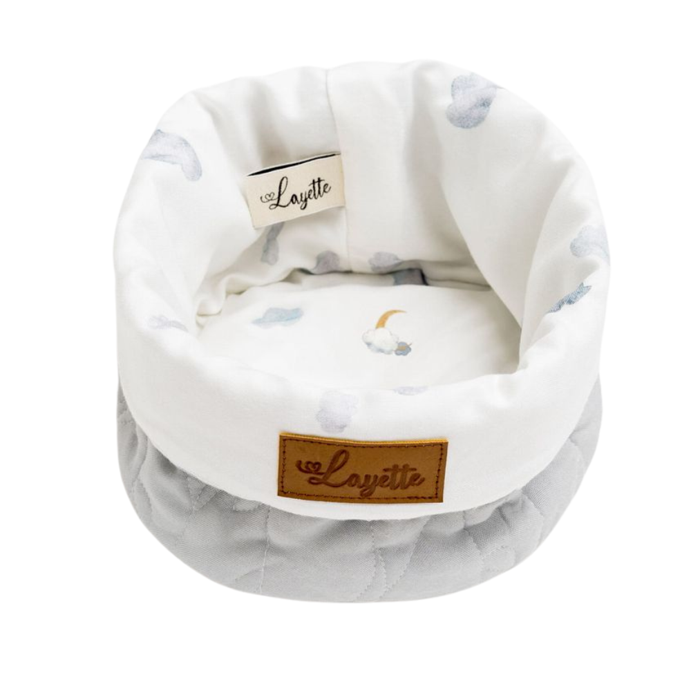 Layette - Storage Basket - Clouds