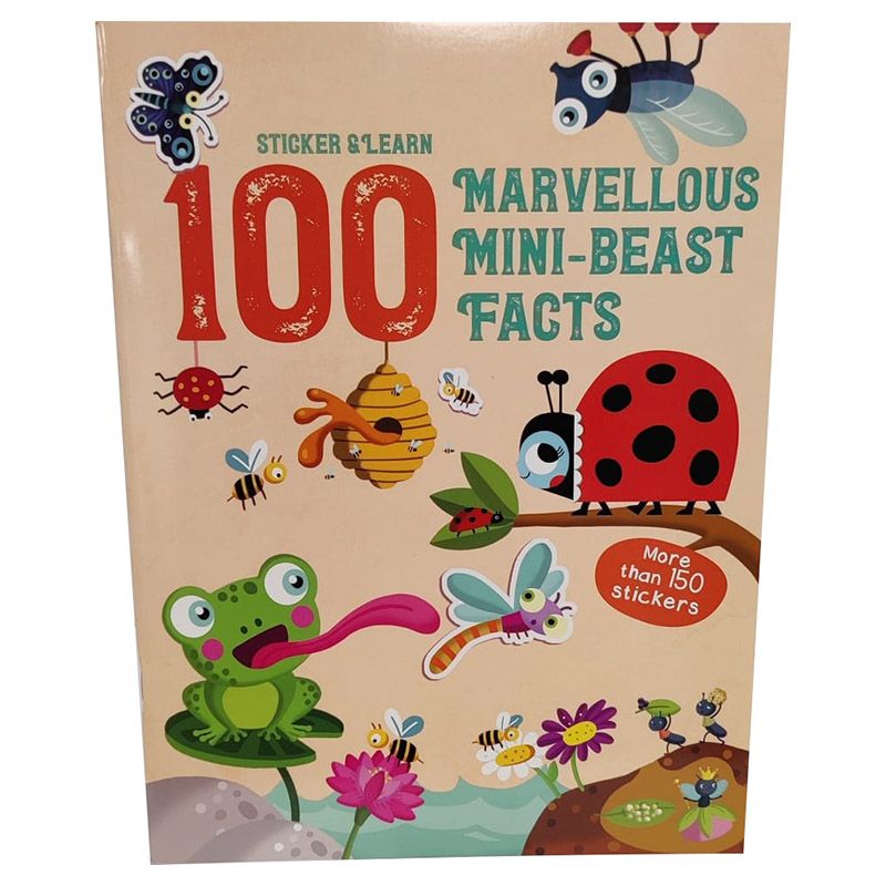 Sticker & Learn 100 Marvellous Mini-Beast Facts