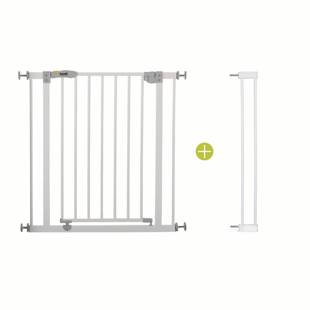 Hauck - Open'N Stop Safety Gate W/ 9 cm Extension - White