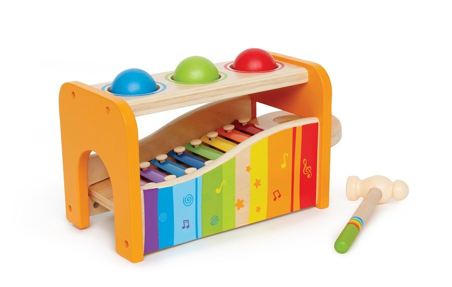 Hape Pound and Tap Bench - Musical Toy