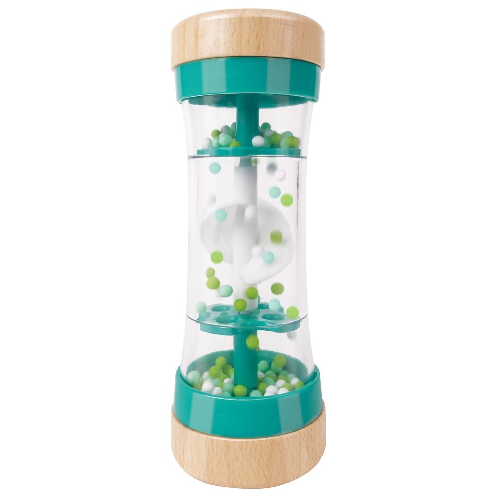 Hape - Beaded Raindrops Rainmaker - Turquoise