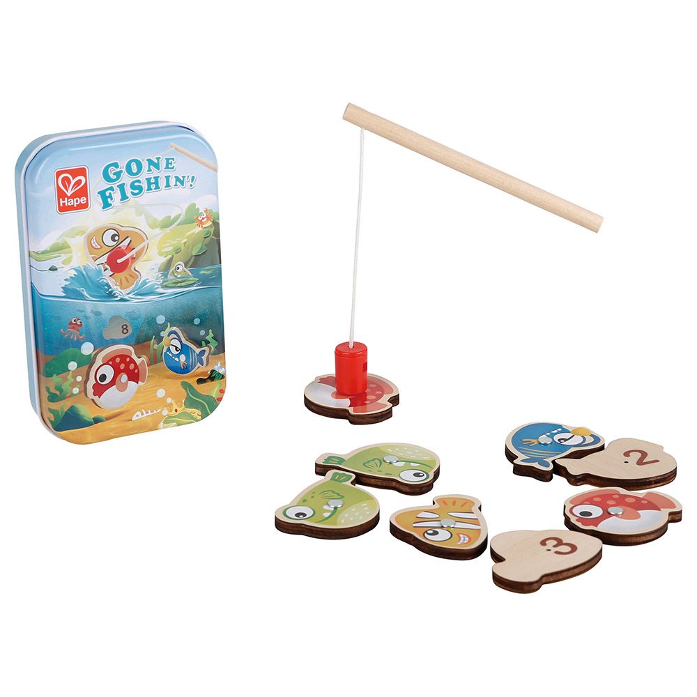 Hape - Gone Fishin! Magnetic Fishing Game