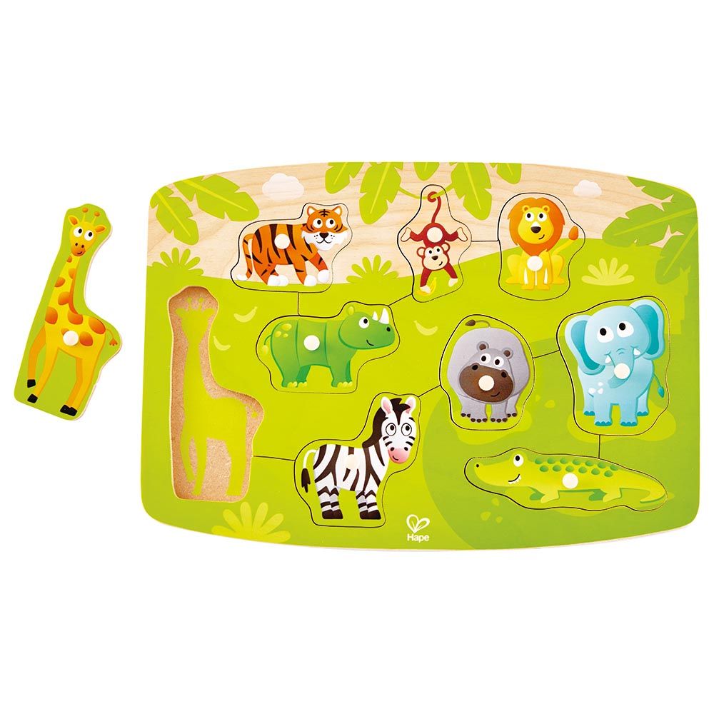 Hape - Jungle Peg Puzzle