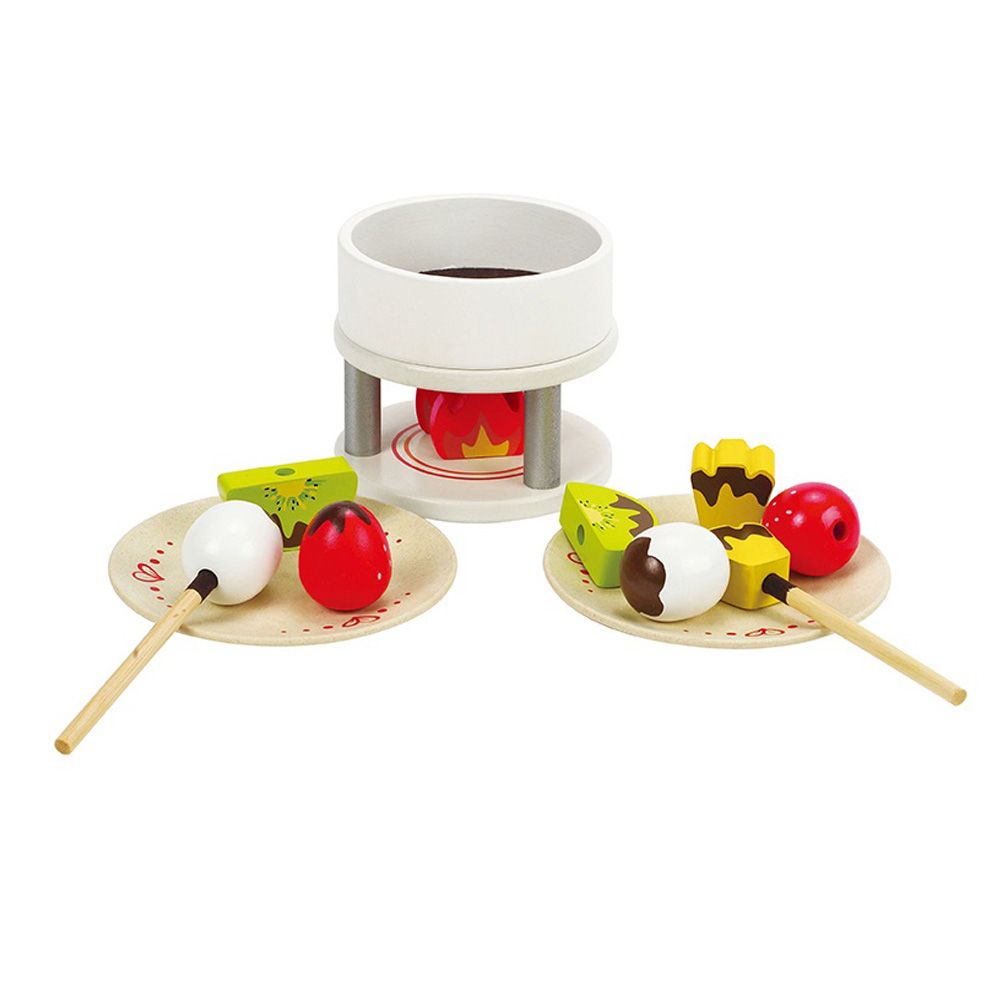 Hape Chocolate Fondue Wooden Play Set