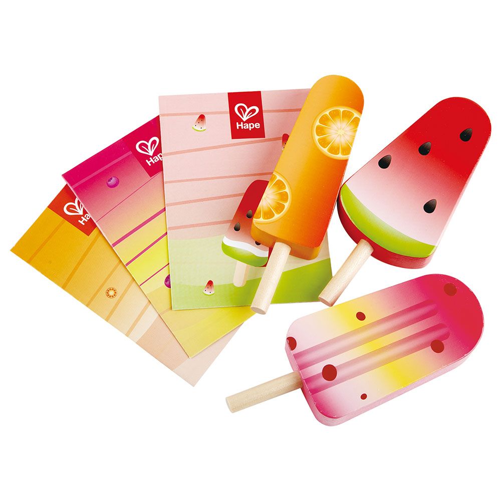 Hape - Perfect Popsicles Playset