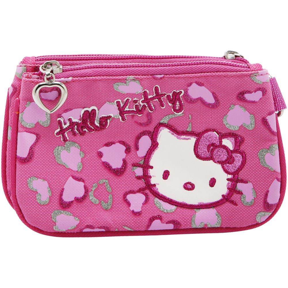 Hello Kitty - Zip Clouser Coin Purse - Pink