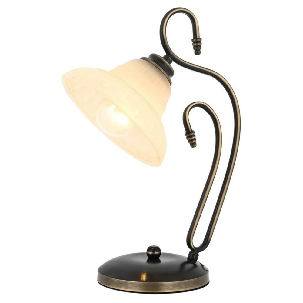 Avonni - Antique Plated Desk Lamp 36x24 cm