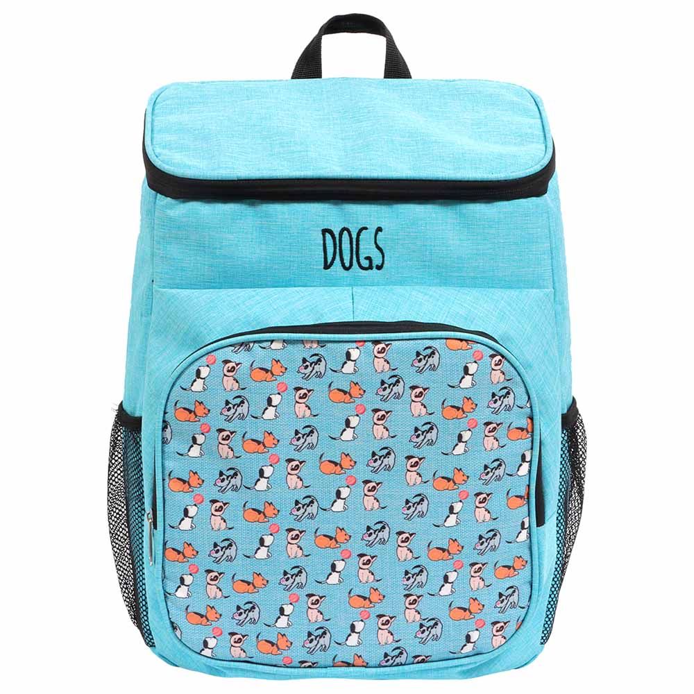 Biggdesign - Dogs Insulated Backpack - Blue