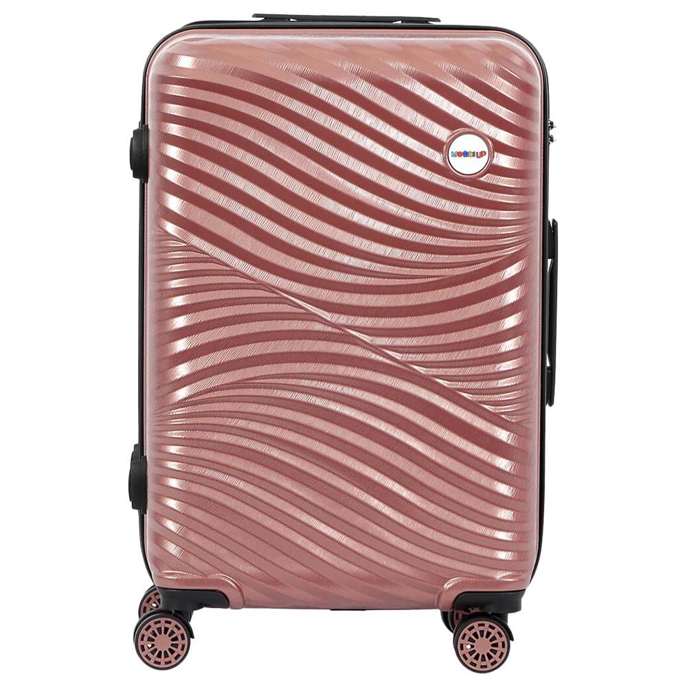 BiggDesign - Moods Up Suitcase Luggage - L - Rosegold - 28-Inch