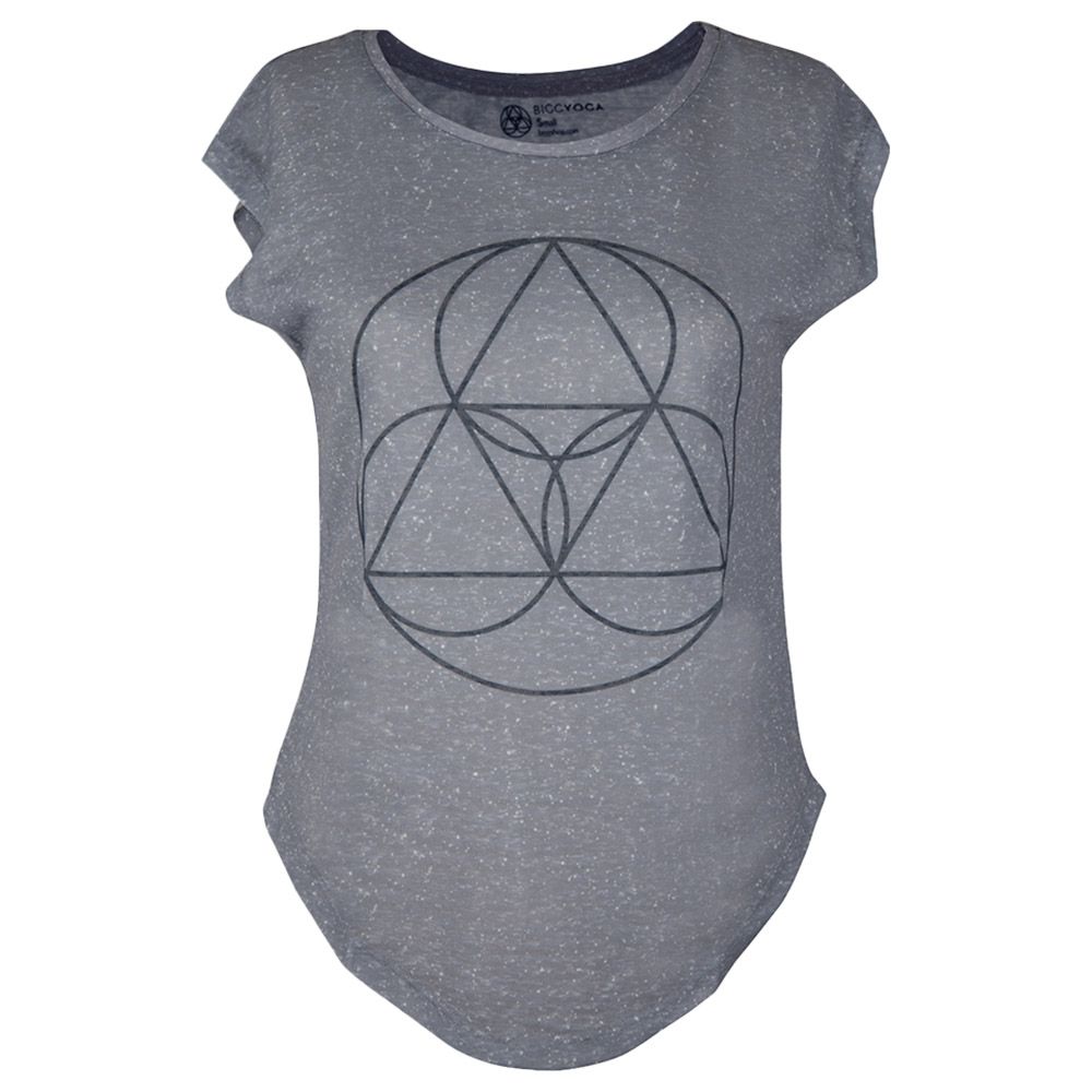 BiggYoga - Namaste Grey T-Shirt