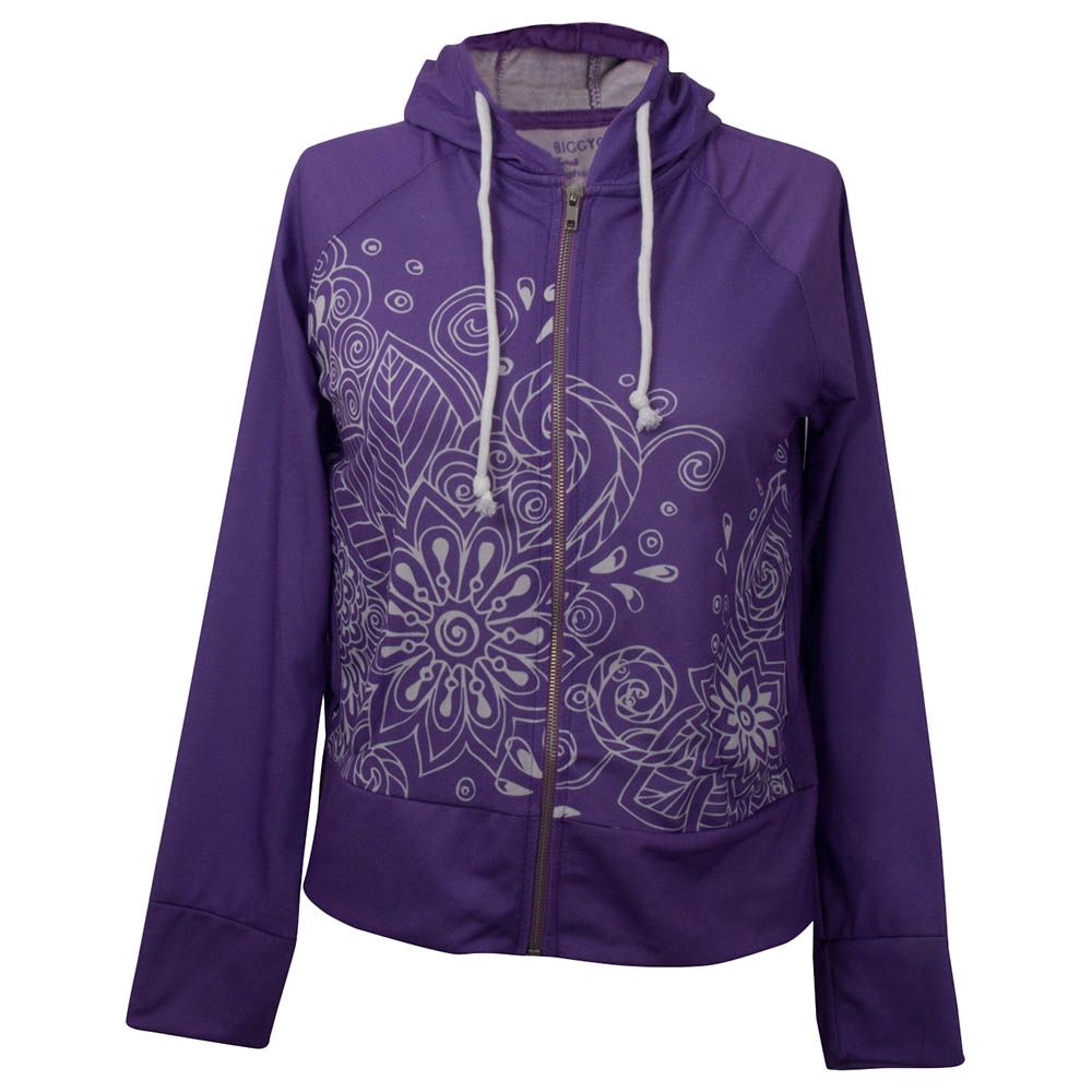 BiggYoga - Karma Sweatshirt - Purple