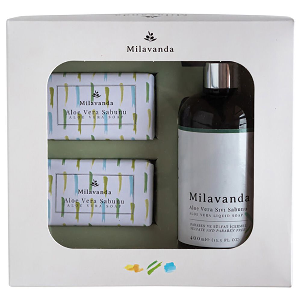 Milavanda - Aloe Vera Soap Gift Set