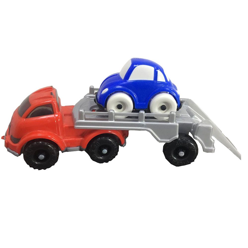 Pilsan Master Transport Truck With Blue Car