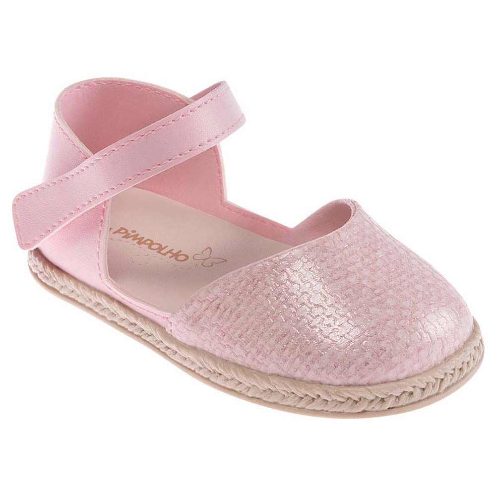 Pimpolho - Braided Sole Closed-Toe Sandal - Pink