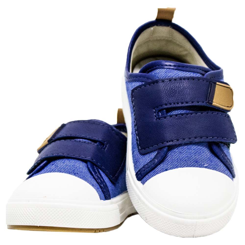 Pimpolho - Velcro Canvas Sneaker - Blue