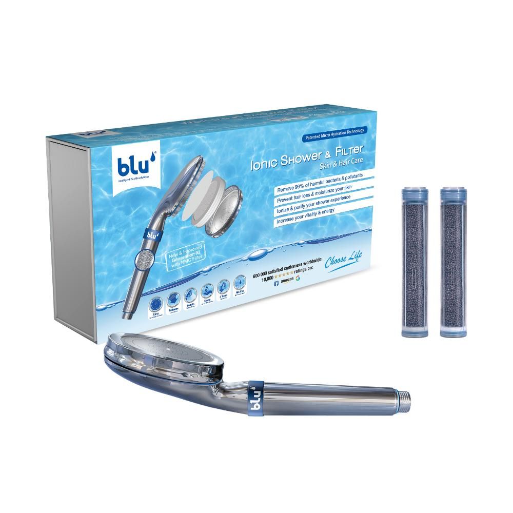 Blu - Ionic Shower Filter - Immune System Booster Handheld