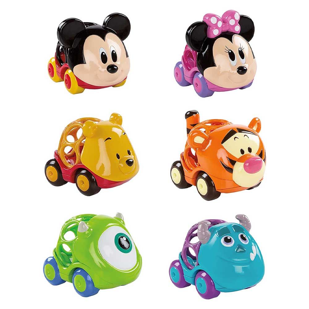 Disney Baby - Go Grippers 6-Pc Car Set